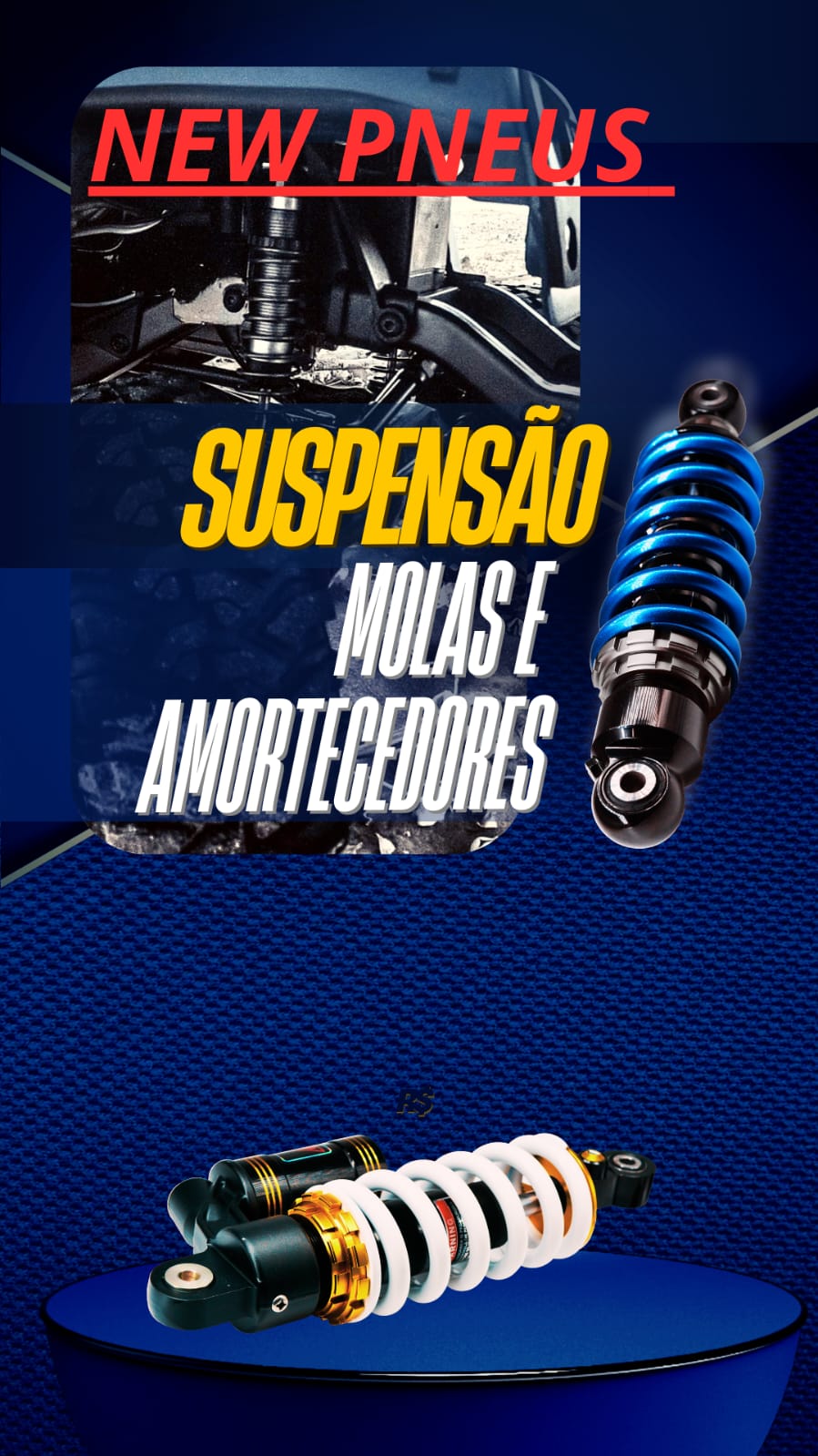 SUSPENSAO MOLAS E AMORTECEDORES